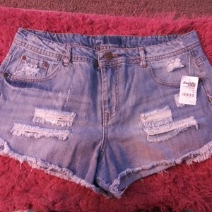 Brand new summer denim shorts
